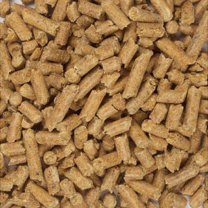 Hay pellets for litter
